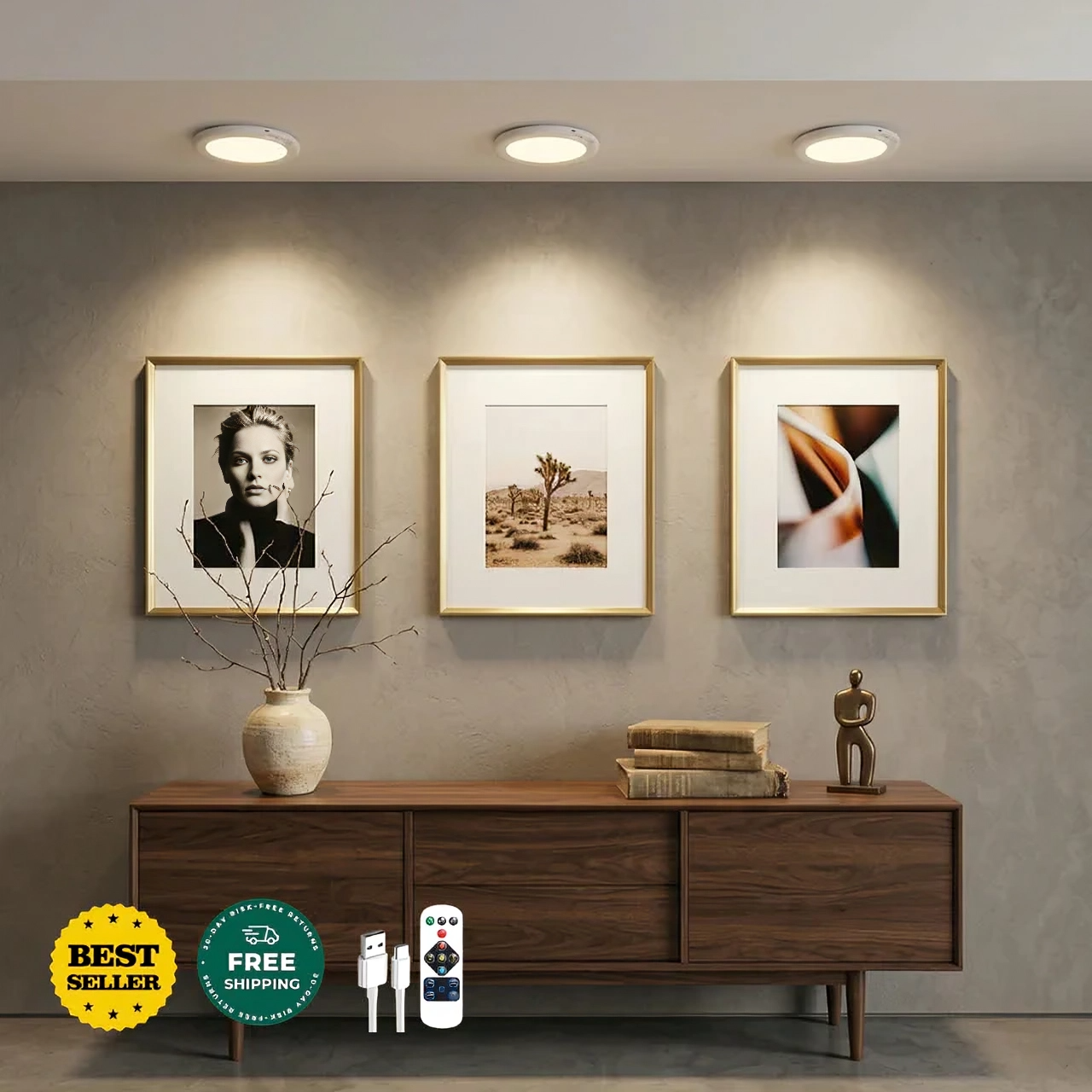 Lux Ceiling Lamp: Effortless Glow, Stunning Results