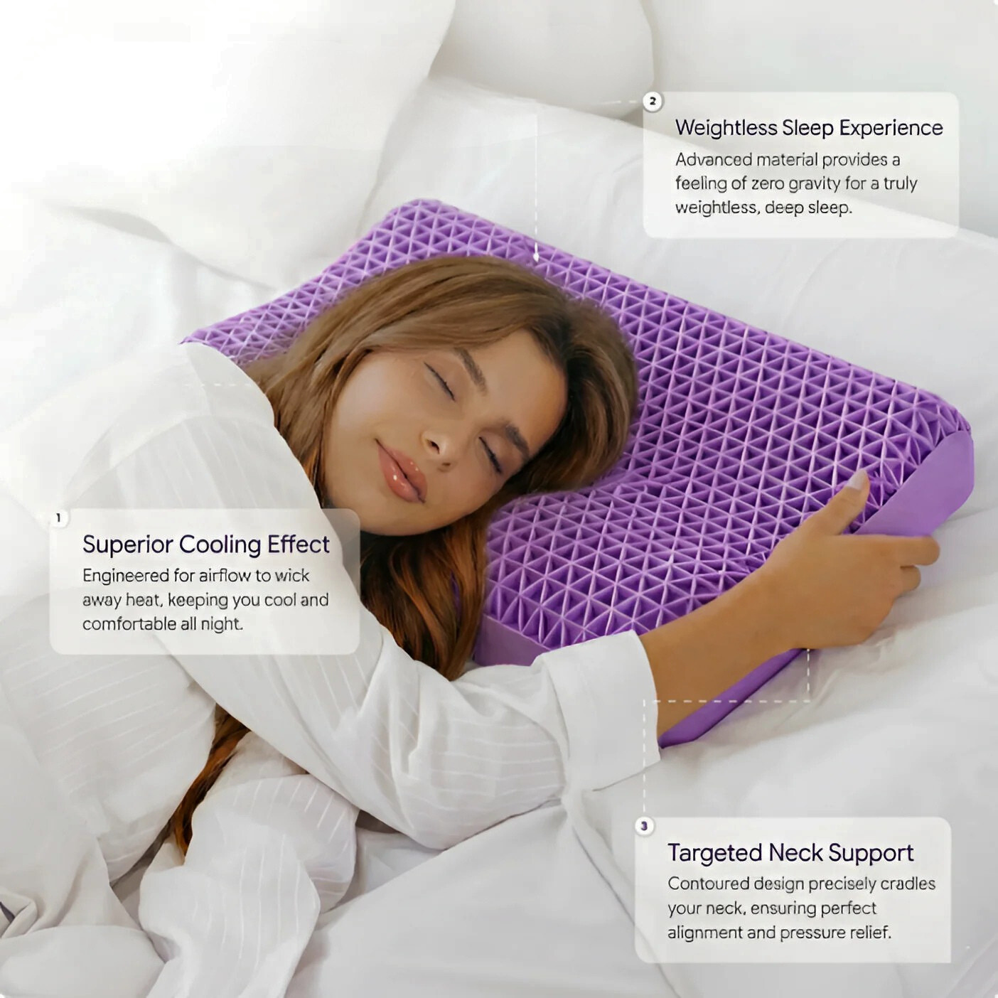 Somnus Sleep Pillow™ (+Free Sleep Guide & Pillowcase)